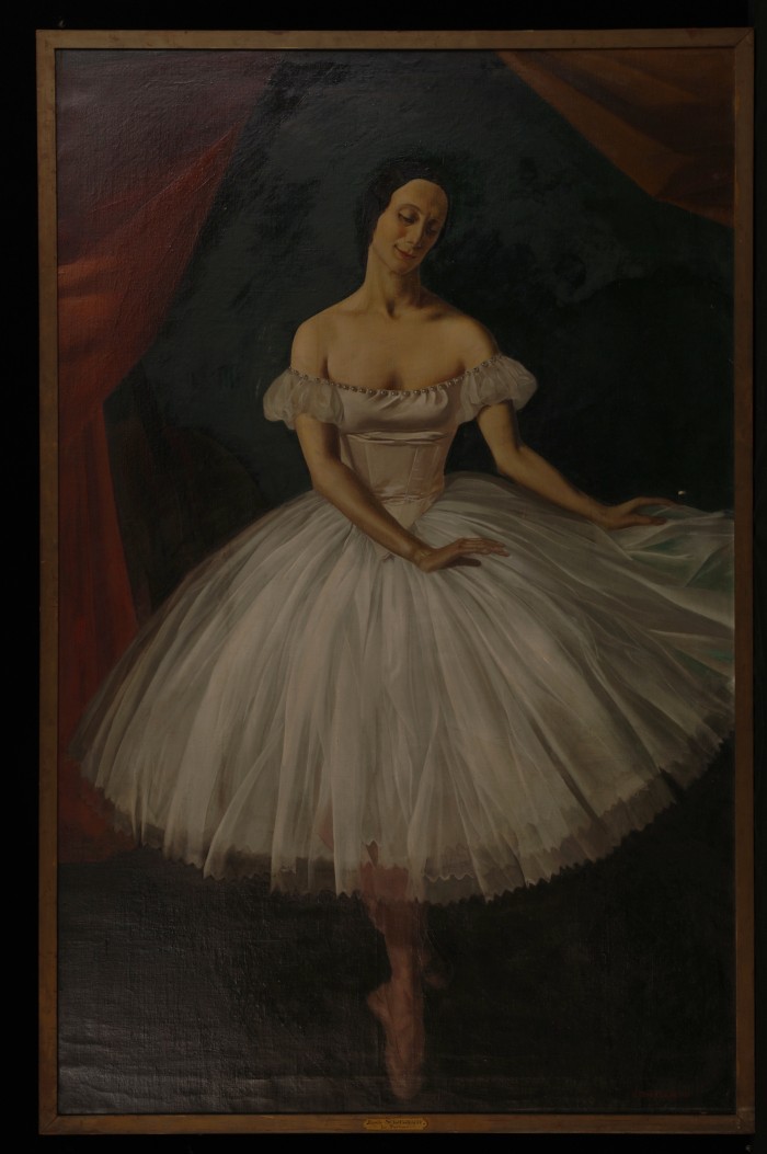 Basile SCHOUKHAEFF (1887-1973)Huile sur toile La Pavlova 1921